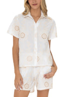 Camisa Bloom Marfil - BLMC03 - Milonga