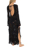 Vestido Largo Bloom Negro - BLMC05 - Milonga
