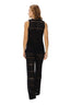 Pantalón Tejido Negro Capri - CAPC05 - Milonga