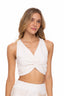 Crop Top Dazzling Marfil - DAZC01 - Milonga