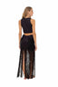 Crop Top Dazzling Negro - DAZC03 - Milonga