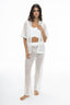 Palette Ivory Cross Crop Top - PALC37 - Milonga