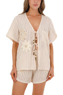 Camisa Serena Marfil - SERC02 - Milonga
