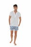 Camisa Hombre Manga Corta Marfil - MSH001 - Milonga