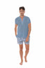 Camisa Hombre Manga Corta Azul - MSH003 - Milonga