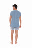 Camisa Hombre Manga Corta Azul - MSH003 - Milonga