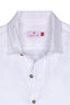 Camisa Lino Manga Corta De Hombre - Blanca - Redflag