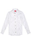 Camisa Lino Manga Larga De Hombre - Blanca - Redflag
