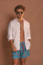 Camisa Lino Manga Larga De Hombre - Blanca - Redflag