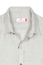 Camisa Lino Manga Larga De Hombre - Humo - Redflag