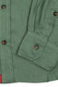 Camisa Lino Manga Larga De Hombre - Oliva - Redflag