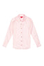 Camisa Lino Manga Larga De Hombre - Rosada - Redflag