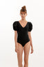 Vestido de Baño Enterizo Negro Mariela Black - 1546 - Encantadore