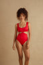 Enterizo Rojo Trikini Gianna Red - 1616 - Encantadore