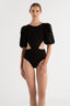 Enterizo Como Body Negro Joanne Black - 17096 - Encantadore