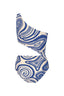 Enterizo Un Hombro Diana Blue Pavoni - 21031 - Encantadore