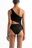 Enterizo Un Hombro Diana Black - 21038 - Encantadore