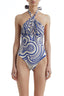 Enterizo Margarita Blue Pavoni Full - 21081F - Encantadore