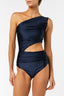 Enterizo Un Hombro Diana Navy Full - 2410OF - Encantadore