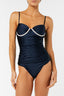 Enterizo Varilla Loisa Navy - 2412OF - Encantadore