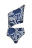 Enterizo Un Hombro Raisa Marea Blue Full - 2415OF - Encantadore