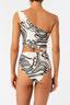 Enterizo Un Hombro Diana Marea White - 2472OF - Encantadore