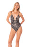Enterizo Escote Amaro Black Corals - 93843 - Kibys