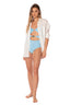 Enterizo Escote Alida Shiny Blue - 95053 - Kibys