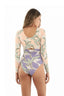 Enterizo Mangas Tropical Periwinkle Amaya - O28160 - Malai