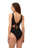 Enterizo Textured Wave Twix Black - O29156 - Malai