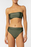 Bikini Top Strapless Nohi Green - 2444T - Encantadore