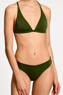 Bikini Panty Básico Zahri Green - 2601BF - Encantadore