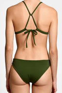 Bikini Panty Básico Zahri Green - 2601BF - Encantadore