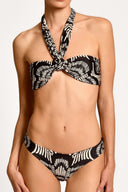 Bikini Panty Básico Zahri Midnight Shells Full - 2654BF - Encantadore