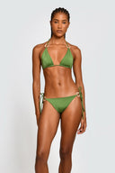 Bikini Panty Amarres Laterales Tina Green Full - 2825BF - Encantadore
