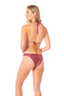 Bikini Panty Básico Laila Wine Corals - 93824 - Kibys