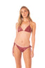 Bikini Panty Amarre Sol Wine Corals - 93834 - Kibys