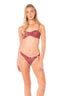 Bikini Top Strapless Helen Wine Corals - 93836 - Kibys