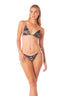 Bikini Top Triángulo Maira Black Corals - 93866 - Kibys