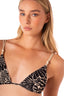 Bikini Top Triángulo Maira Black Corals - 93866 - Kibys