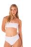 Bikini Top Strapless Vera White - 94016 - Kibys