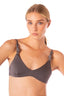 Bikini Top Bralette Julieta Vulcano Grey - 94076 - Kibys