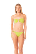 Bikini Panty Amarre Laterales Sol Yellow Lime - 94104 - Kibys