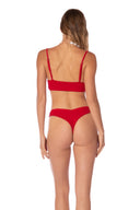 Bikini Panty Tanga Lexi Cheeky Crimson Heat - 94934 - Kibys