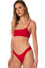 Bikini Panty Tanga Lexi Cheeky Crimson Heat - 94934 - Kibys