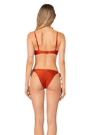 Bikini Panty Amarre Candy Terracota - 96134 - Kibys
