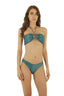 Bikini Panty Emerald Glimmer Cast Bandeau - B21251 - Malai