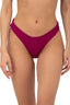 Bikini Panty Textured Wave Cast Brisa Raspberry - B21295 - Malai