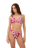 Bikini Top Bralette Raspberrywirl Costa - S02278 - Malai
