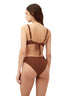 Bikini Top Cafe Varilla Earth Brown Coral - S03254 - Malai